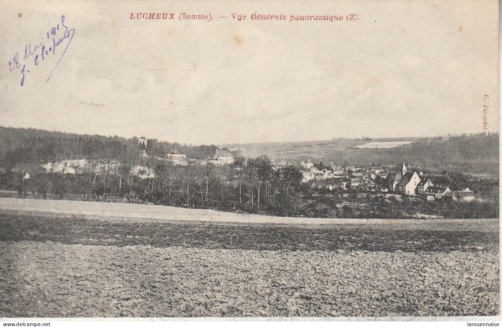 80 - LUCHEUX - Vue Générale Panoramique - Lucheux