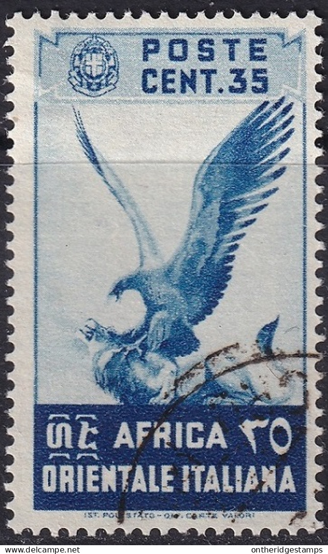 Italian East Africa 1938 Sc 9 AOI Sa 9 Used - Africa Orientale