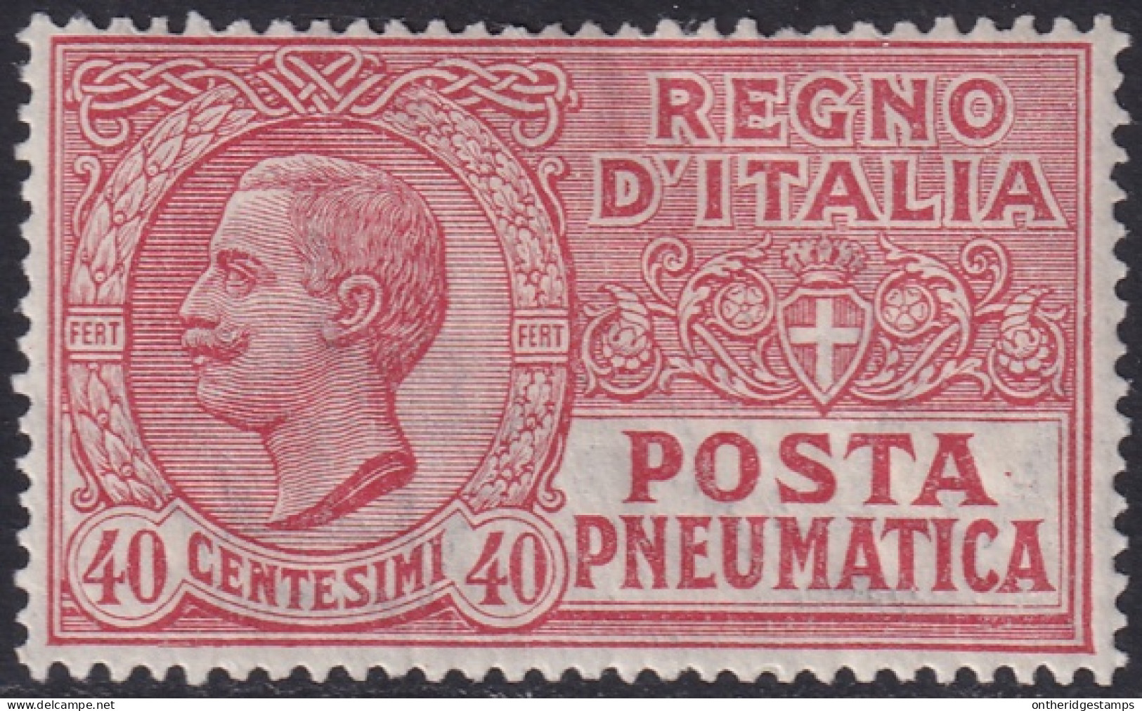 Italy 1925 Sc D8 Italia Sa 9 Pneumatic Post MH* - Pneumatische Post