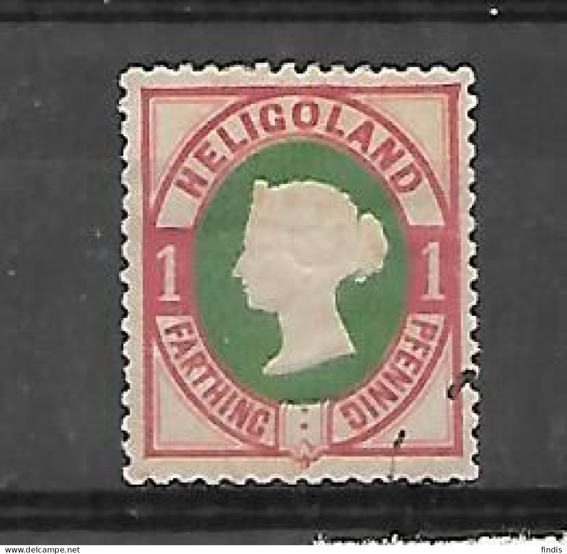 HELIGOLAND SC 14 O Reprint ? - Heligoland (1867-1890)