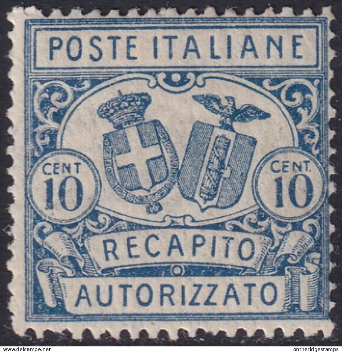 Italy 1928 Sc EY1 Italia Sa 1 Authorized Delivery MH* - Insured