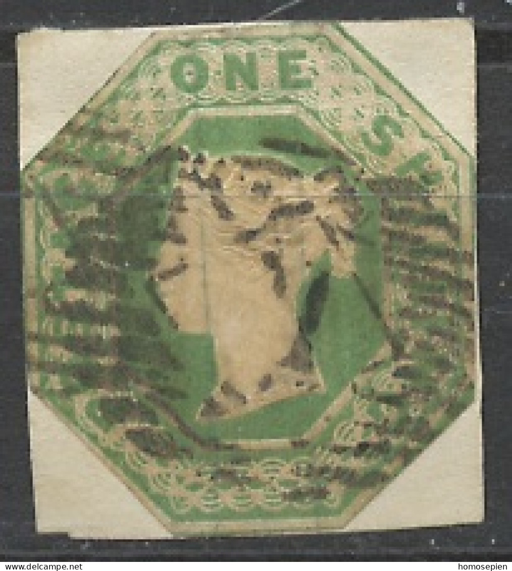 Grande Bretagne - Great Britain - Großbritannien 1847-54 Y&T N°7 - Michel N°7 (o) - 1s Reine Victoria - Used Stamps