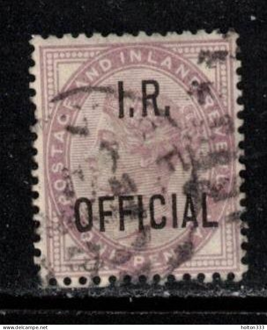 GREAT BRITAIN Scott # O4 Used - Queen Victoria IR Official Overprint 1 - Service