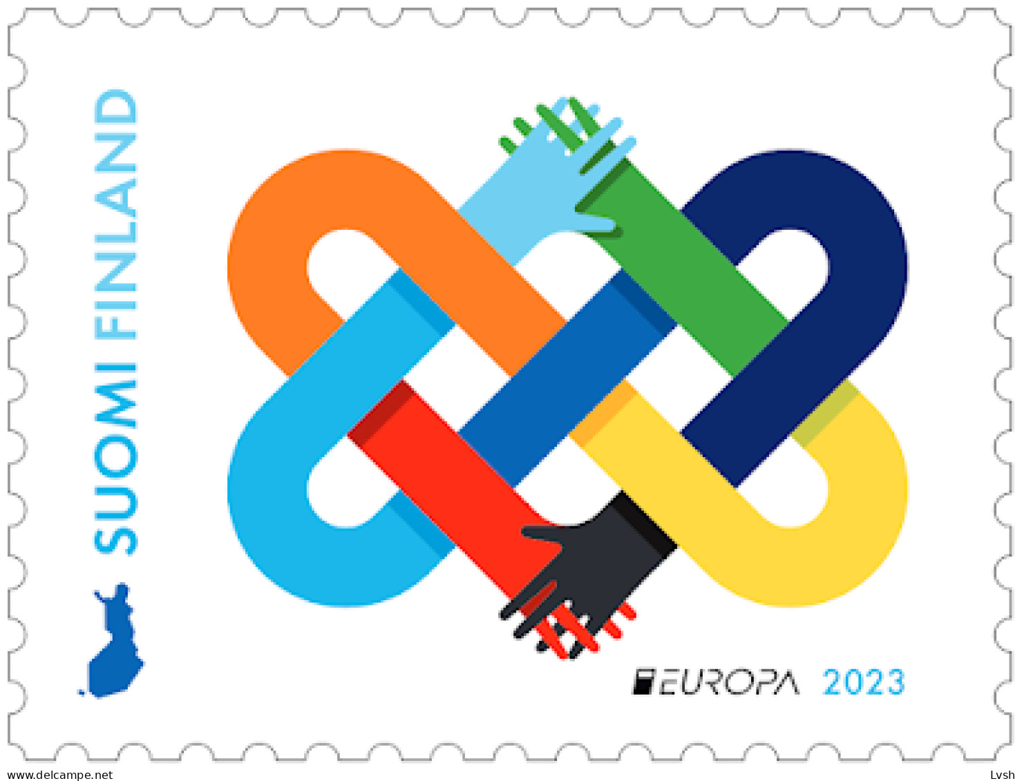 Finland.2023.Europa CEPT.Peace – The Highest Value Of Humanity.1 V. ** . - Unused Stamps