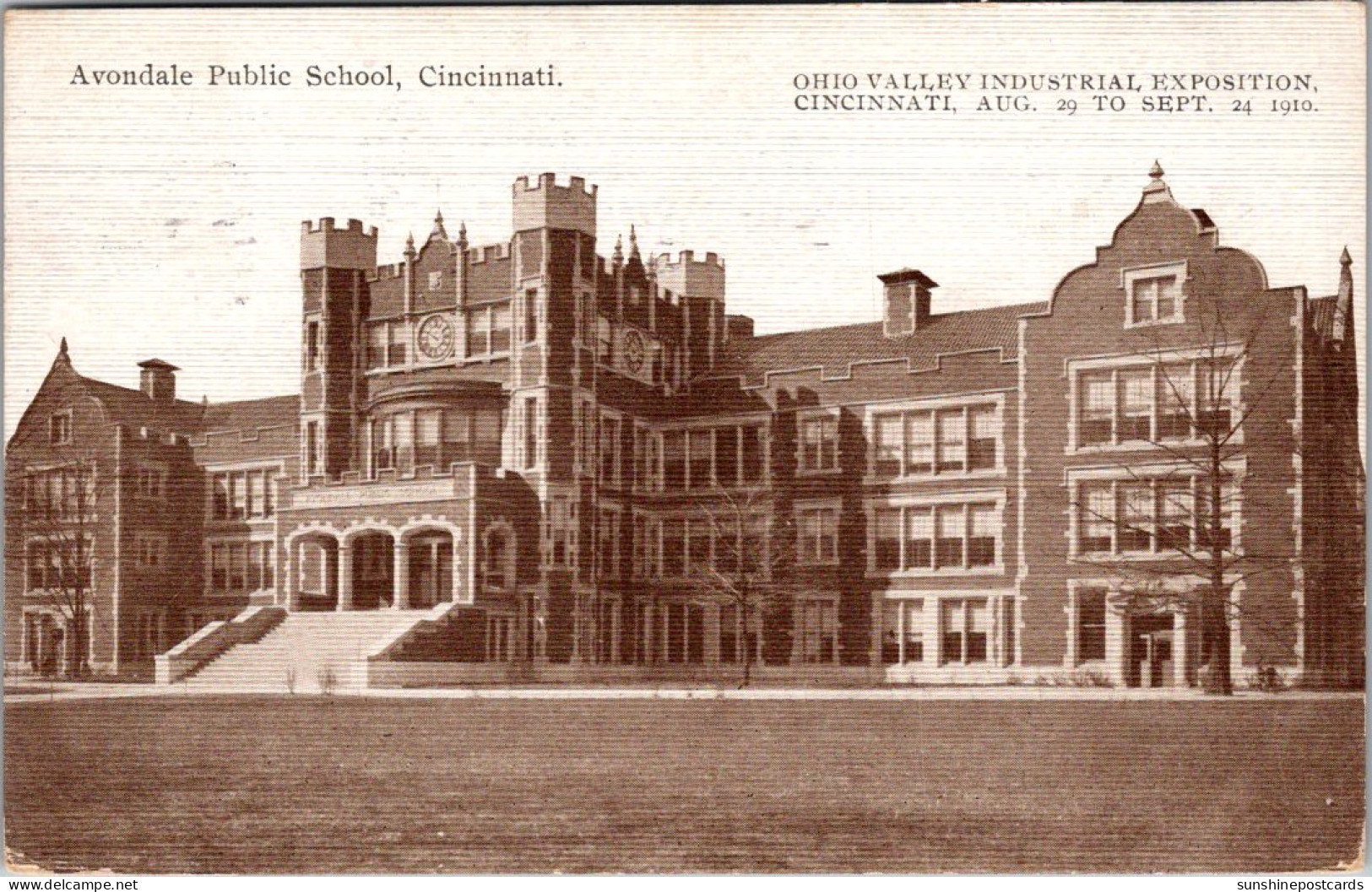 Ohio Cincinnati Avondale Public School 1910 - Cincinnati