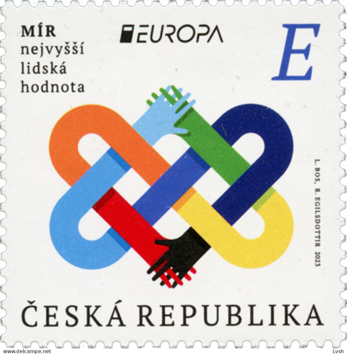 Czech Republic.2023.Europa CEPT.Peace – The Highest Value Of Humanity.1 V. ** . - 2023