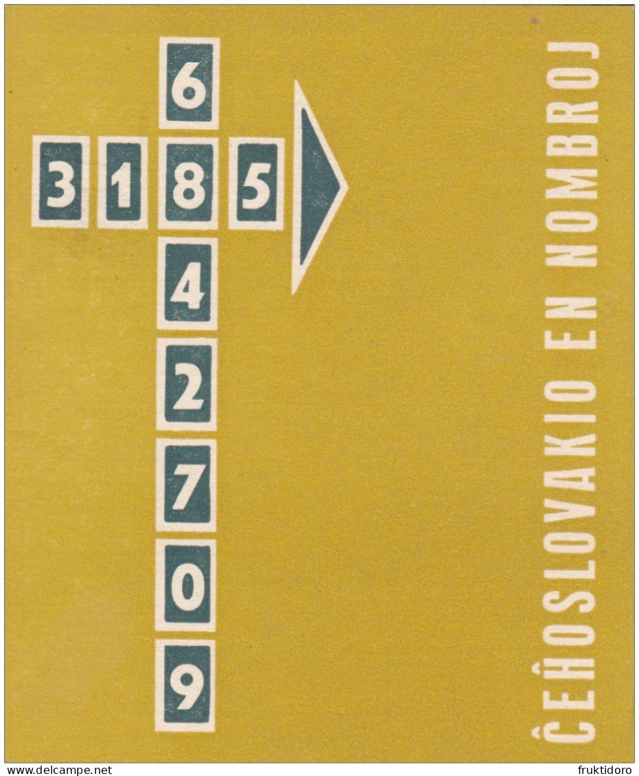 AKEO 76 Esperanto Card About Czechoslovakia From 1962 - Karto Pri Cxehxoslovakio - Esperanto