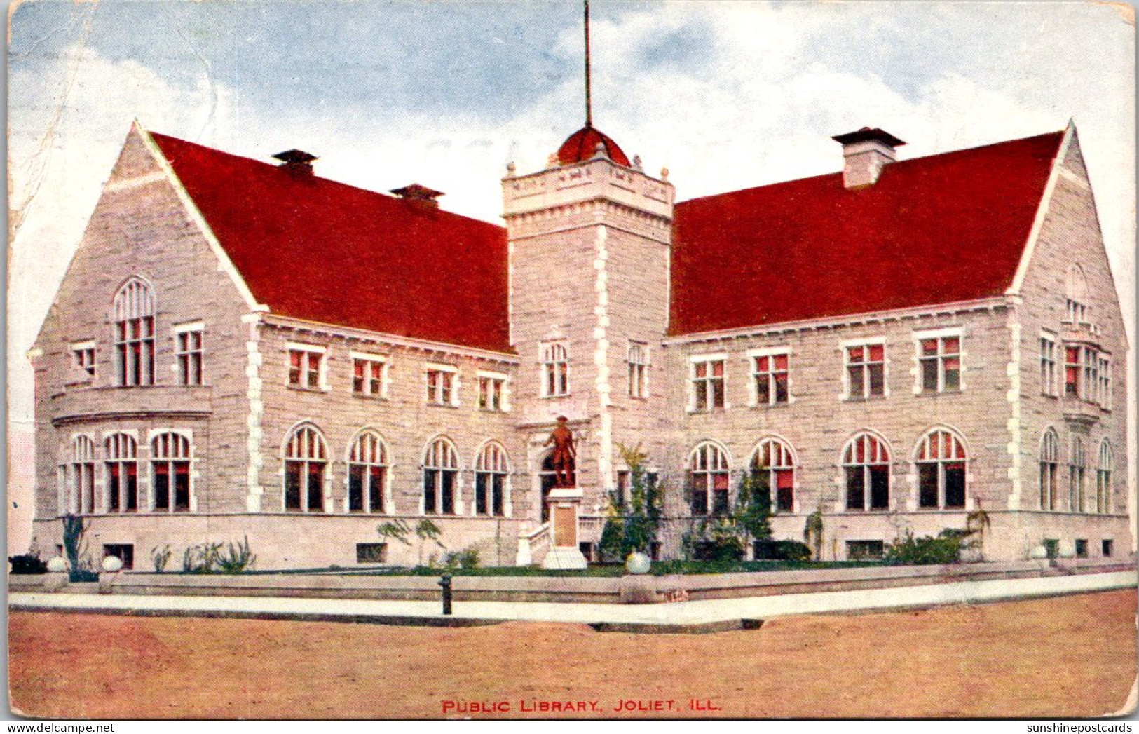 Illinois Joliet Public Library 1913 - Joliet