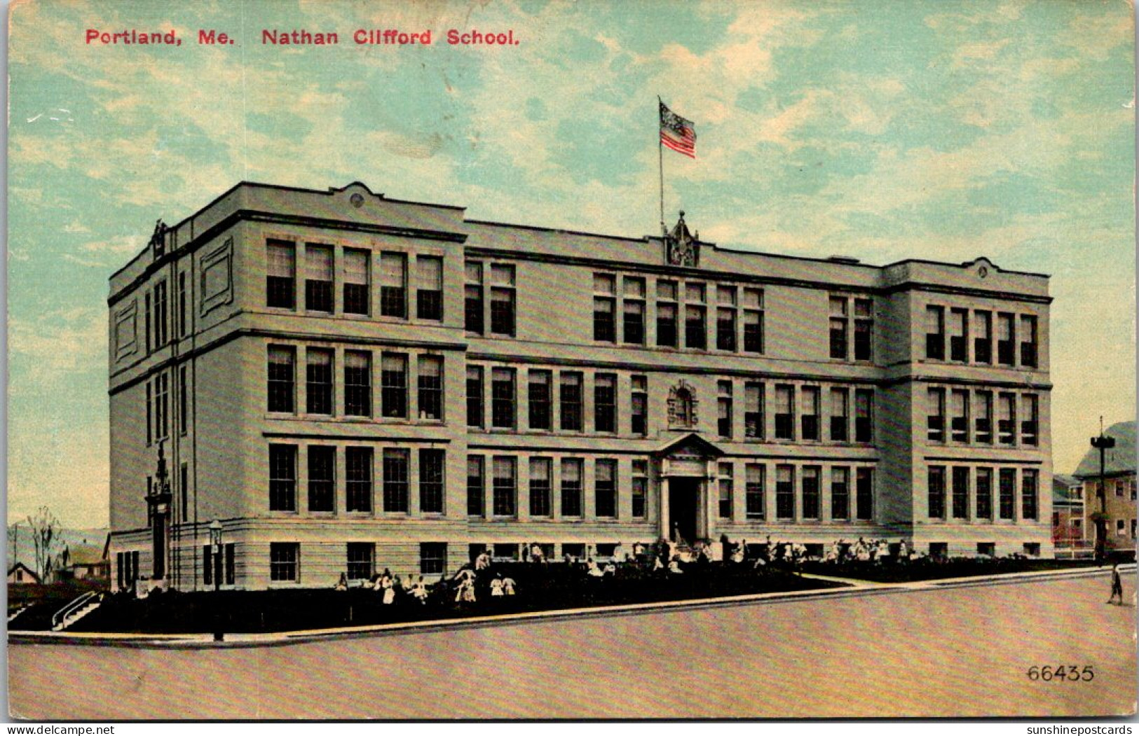 Maine Portland Nathan Clifford School  - Portland