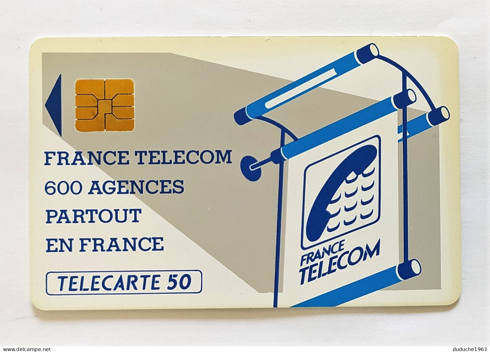 Télécarte France Télécom - 600 Agences - 600 Agences