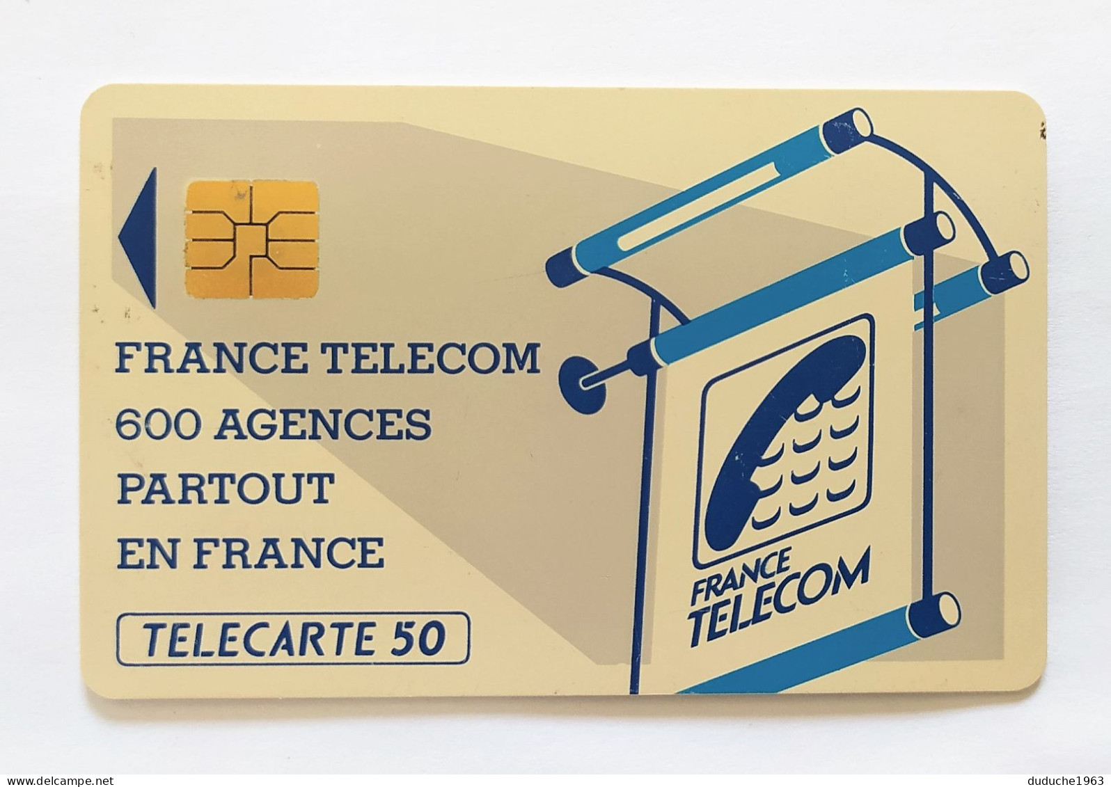 Télécarte France Télécom - 600 Agences - “600 Agences”