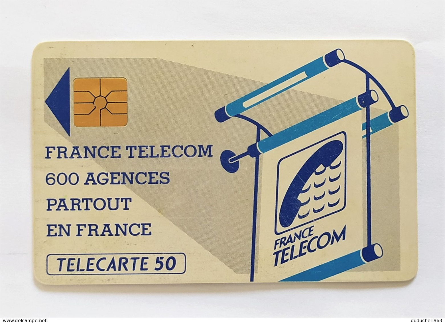 Télécarte France Télécom - 600 Agences - “600 Agences”