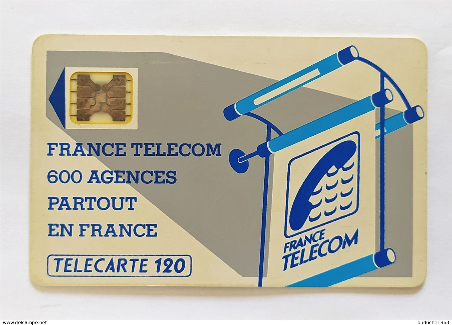 Télécarte France Télécom - 600 Agences - 600 Agences