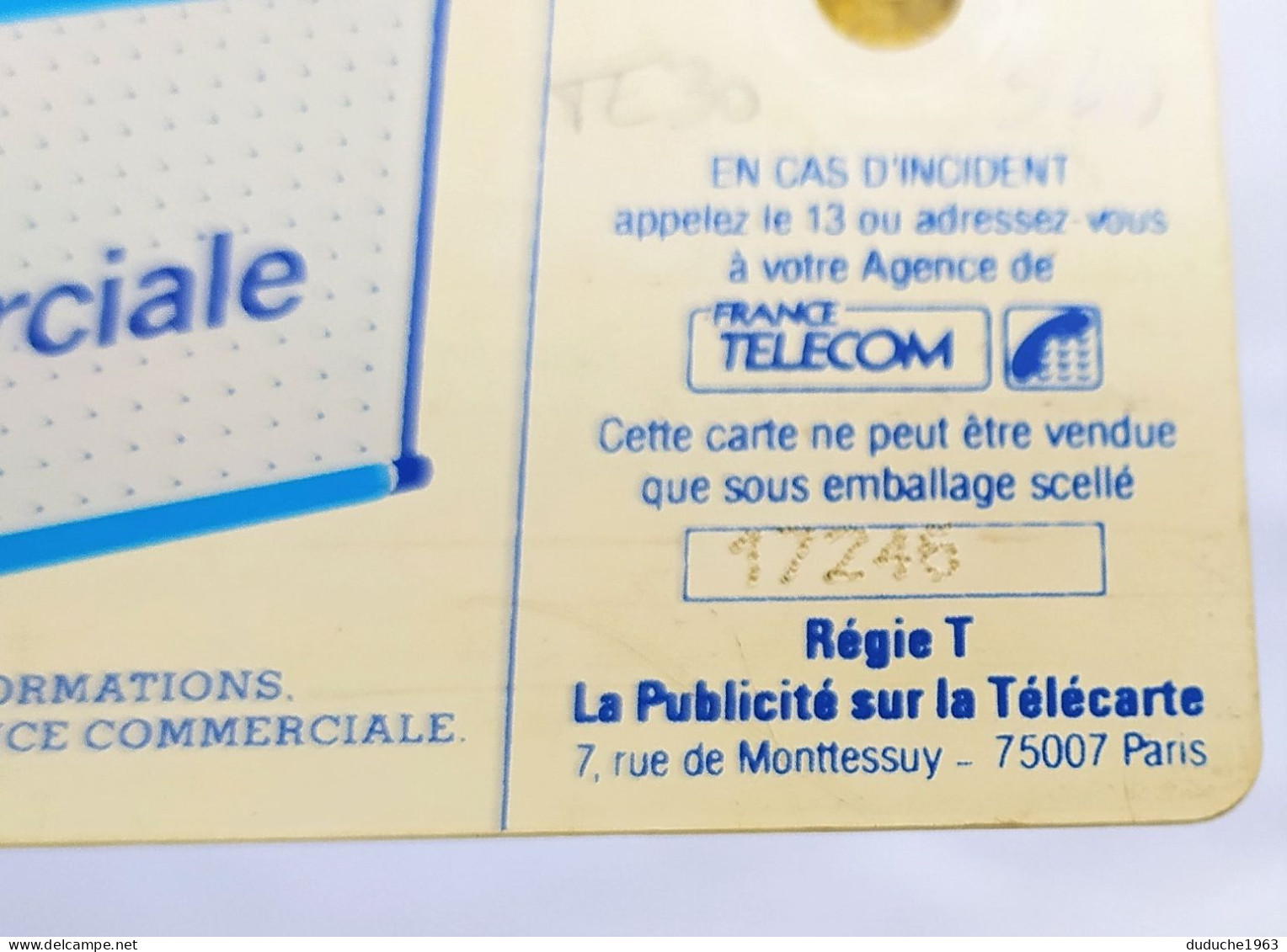 Télécarte France Télécom - 600 Agences - 600 Agences