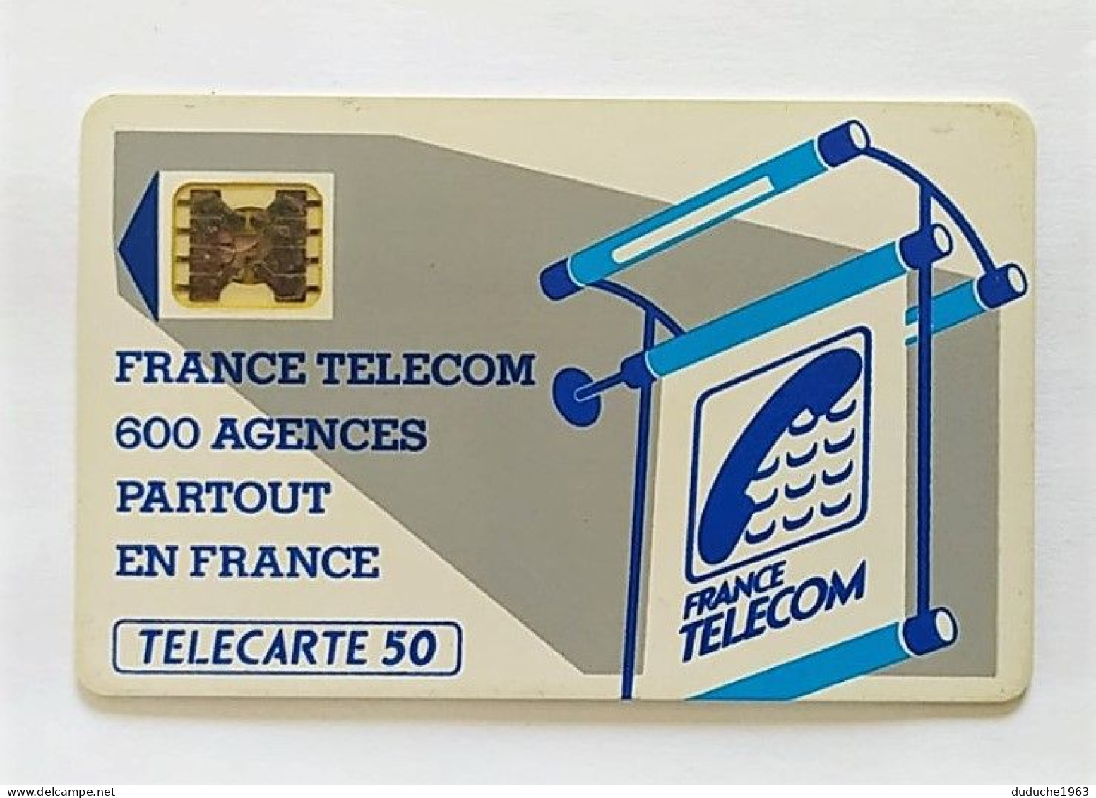 Télécarte France Télécom - 600 Agences - “600 Agences”
