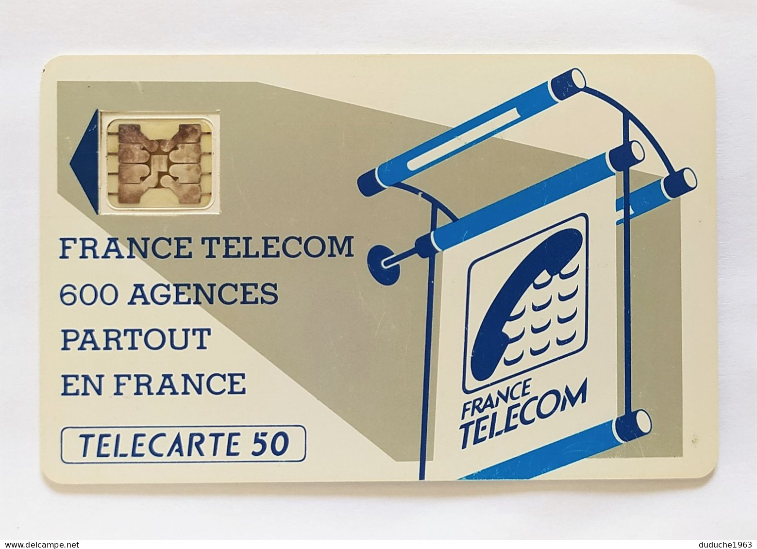 Télécarte France Télécom - 600 Agences - “600 Agences”