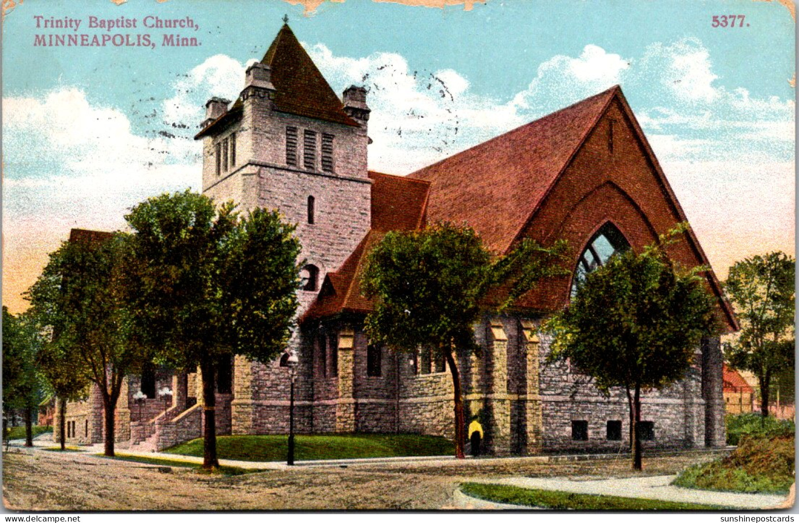 Minnesota Minneapolis Trinity Baptist Church 1909 - Minneapolis