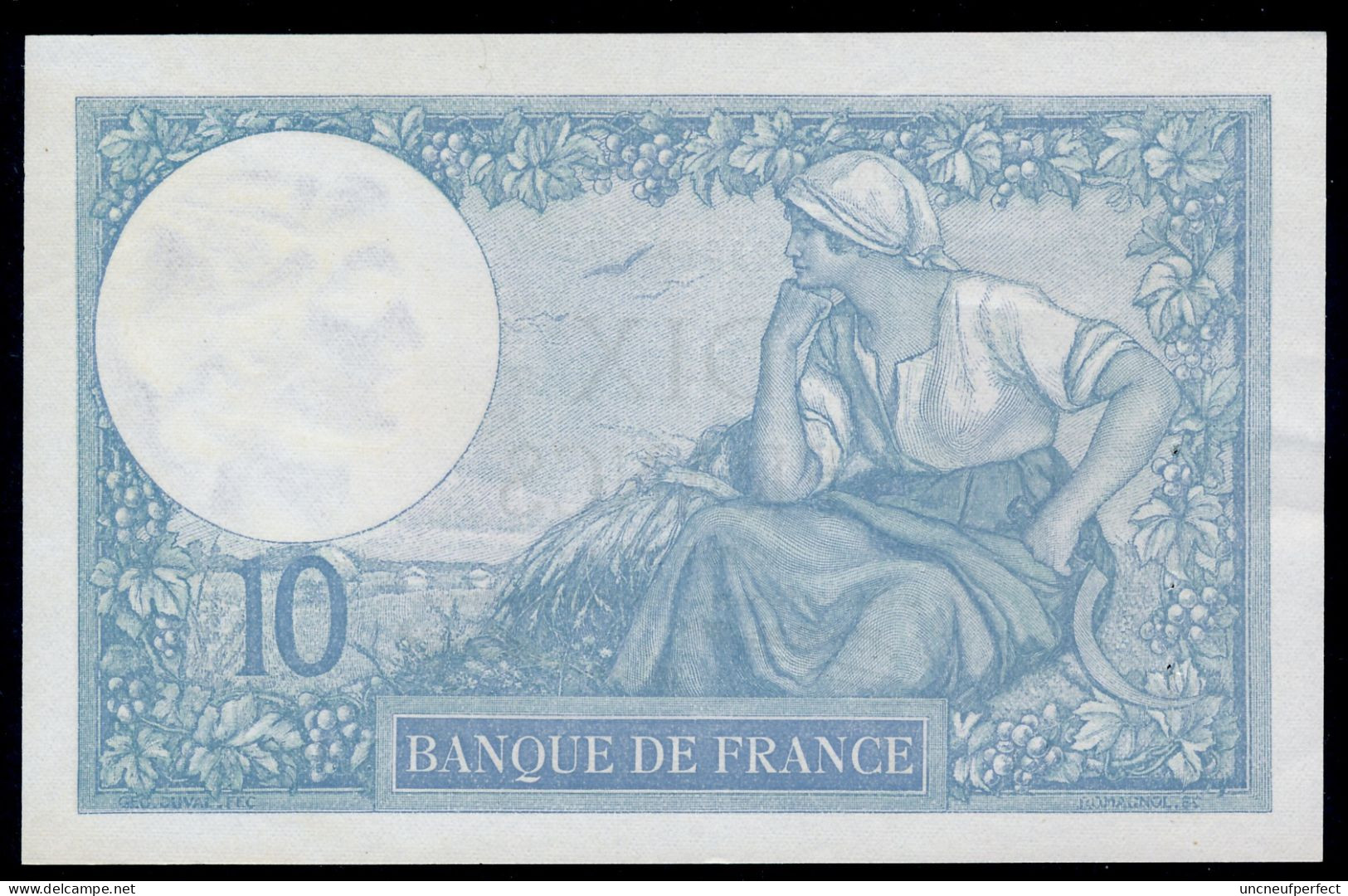 10 Francs 1927 Fay- F.06-12a SPL AUNC - 10 F 1916-1942 ''Minerve''