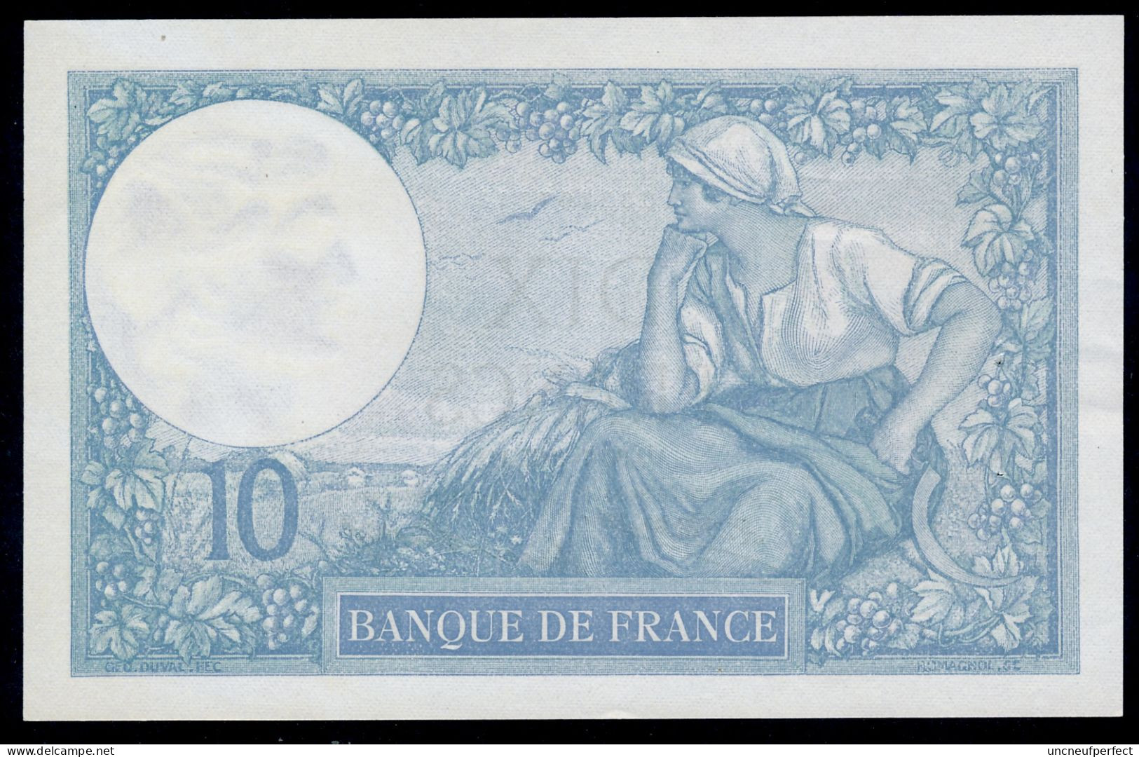 10 Francs 1927 Fay- F.06-12a SPL AUNC - 10 F 1916-1942 ''Minerve''