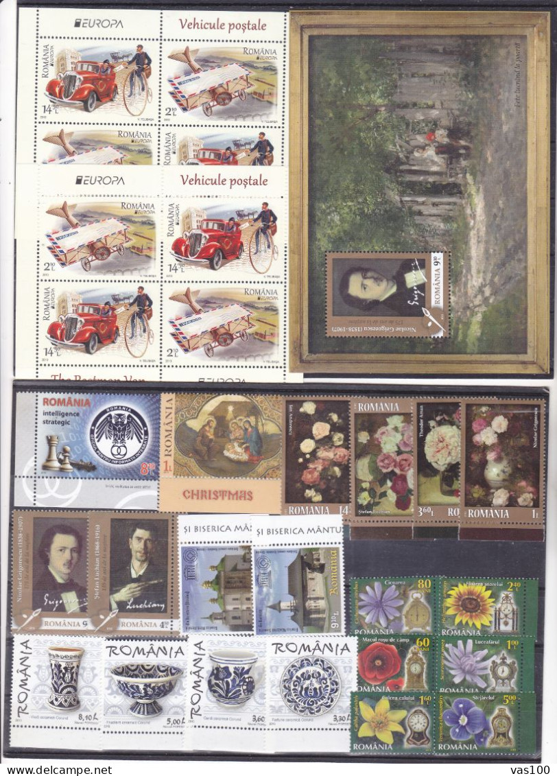 Romania- 2013 Full Year Set - LP 1964-2009 ( 101 St.+13 S/s.).MNH** LP =848 LEI - Full Years