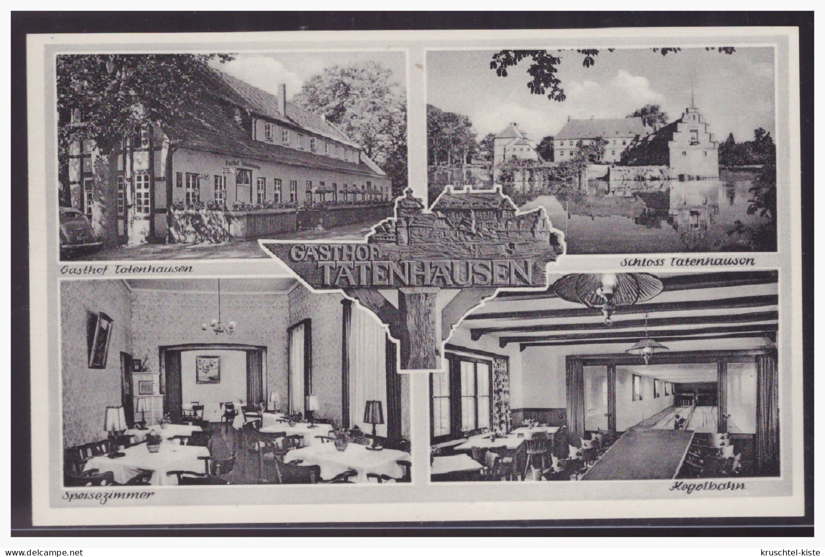 AK (004155) Gasthof Tatenhausen Bei Halle/ Westfalen, Gelaufen Am 1.7.1959 - Halle I. Westf.