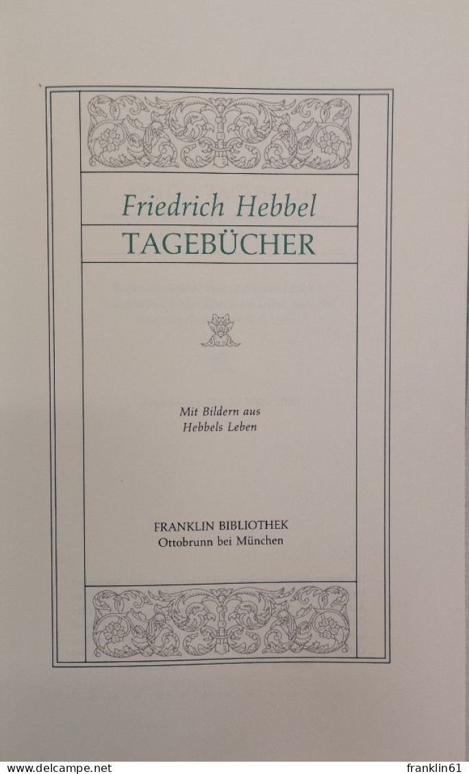 Tagebücher. - Gedichten En Essays