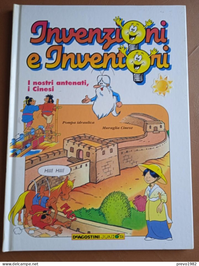 Invenzioni E Inventori, I Nostri Antenati, I Cinesi - Ed. DeAgostini Junior - Niños