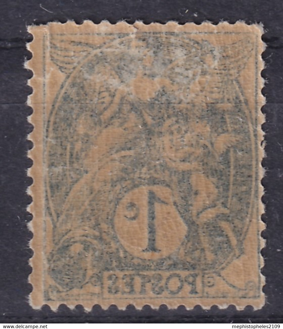 FRANCE 1900 - MLH - YT 107m - Recto-verso - 1900-29 Blanc