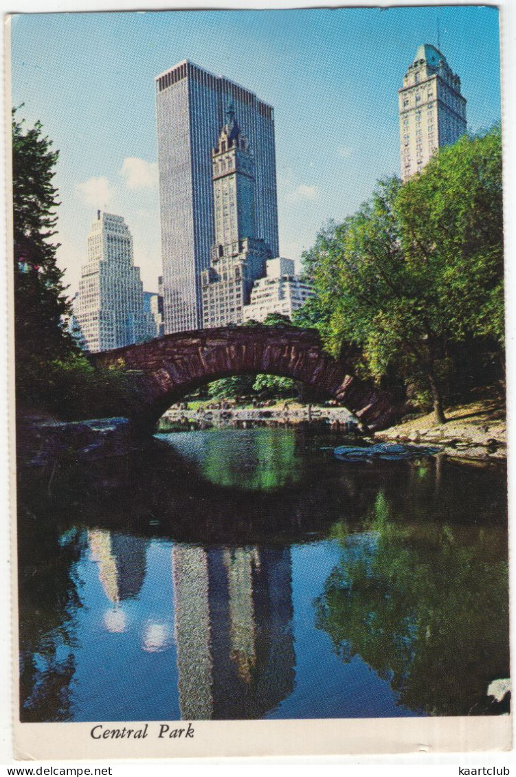 Central Park - Fith Avenue Hotels And The General Motors Building - (New York City, USA)  - (1977) - Central Park