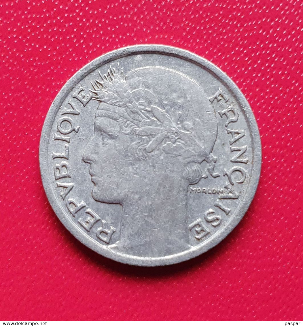 50 Centimes 1947 B  Morlon Aluminium  Gad 426b - 50 Centimes