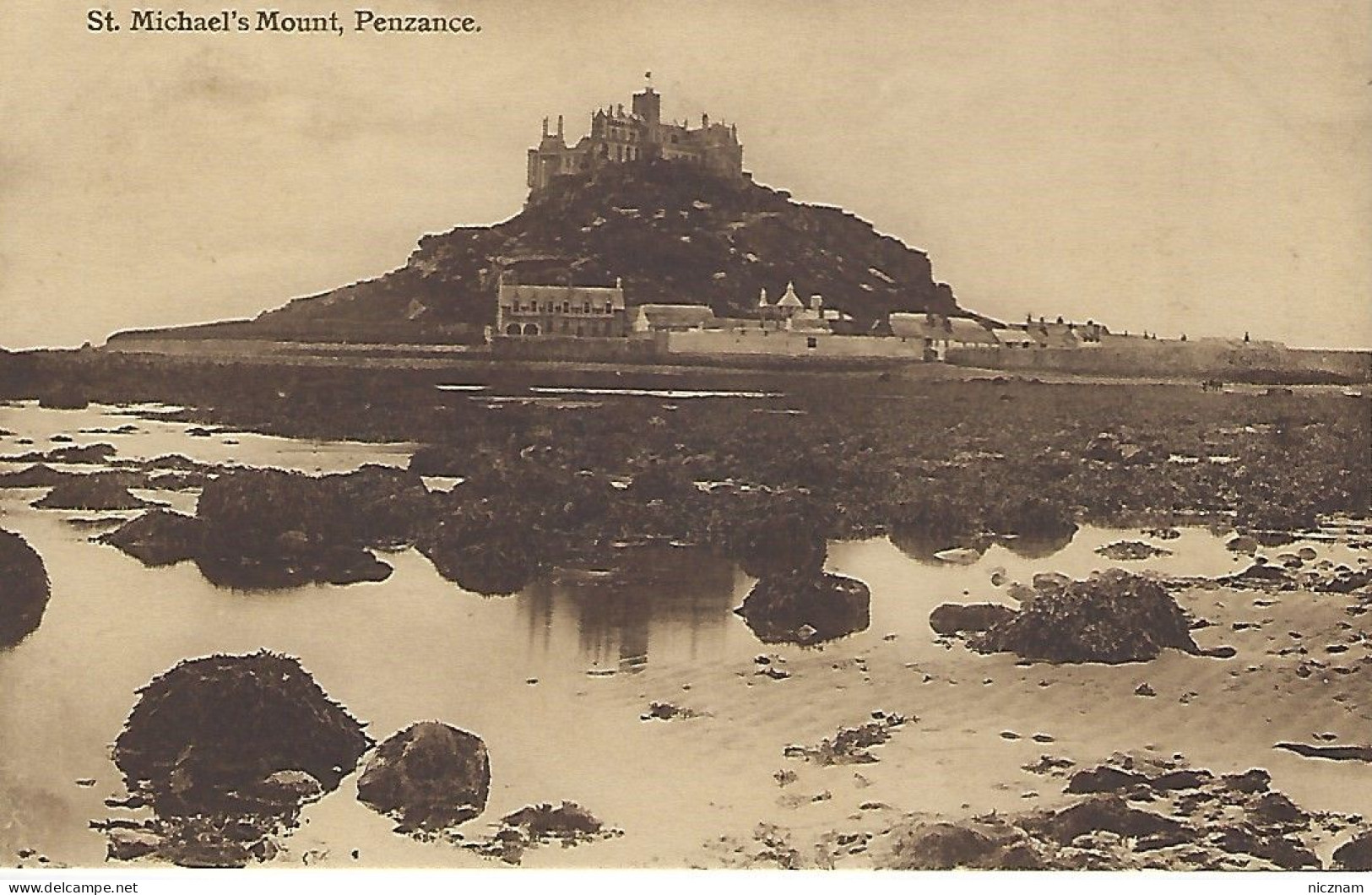 CPA St. Michael's Mount, Penzance, Cornouailles, Angleterre (non Circulée) - St Michael's Mount