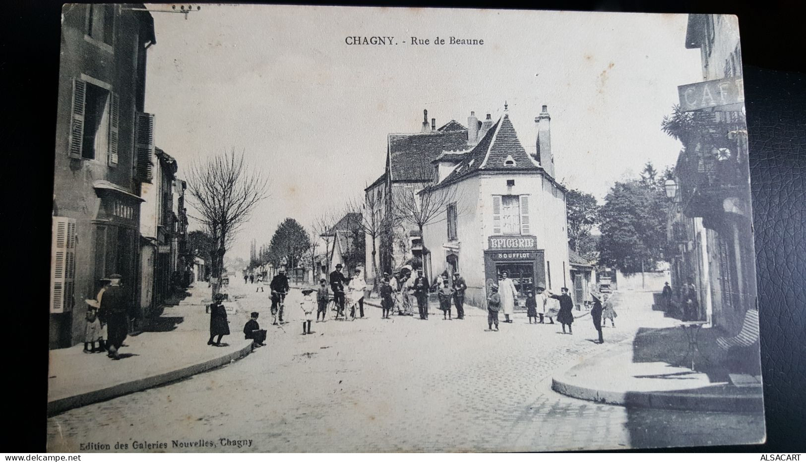 Chagny , Rue De Beaune , épicerie Soufflot - Chagny