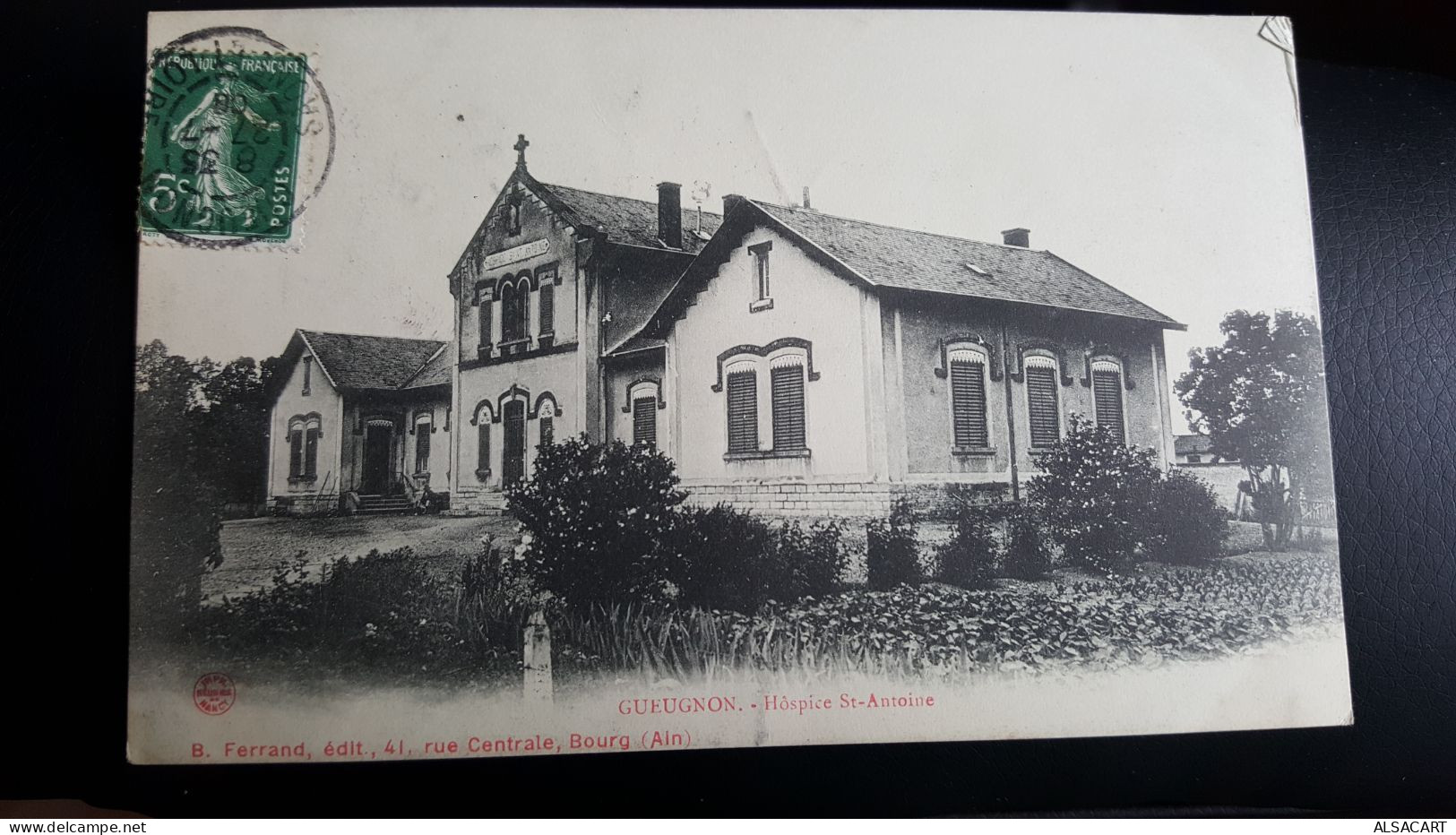 Gueugnon , Hospice St Antoine , Carte Taxé , Timbre Taxe - Gueugnon