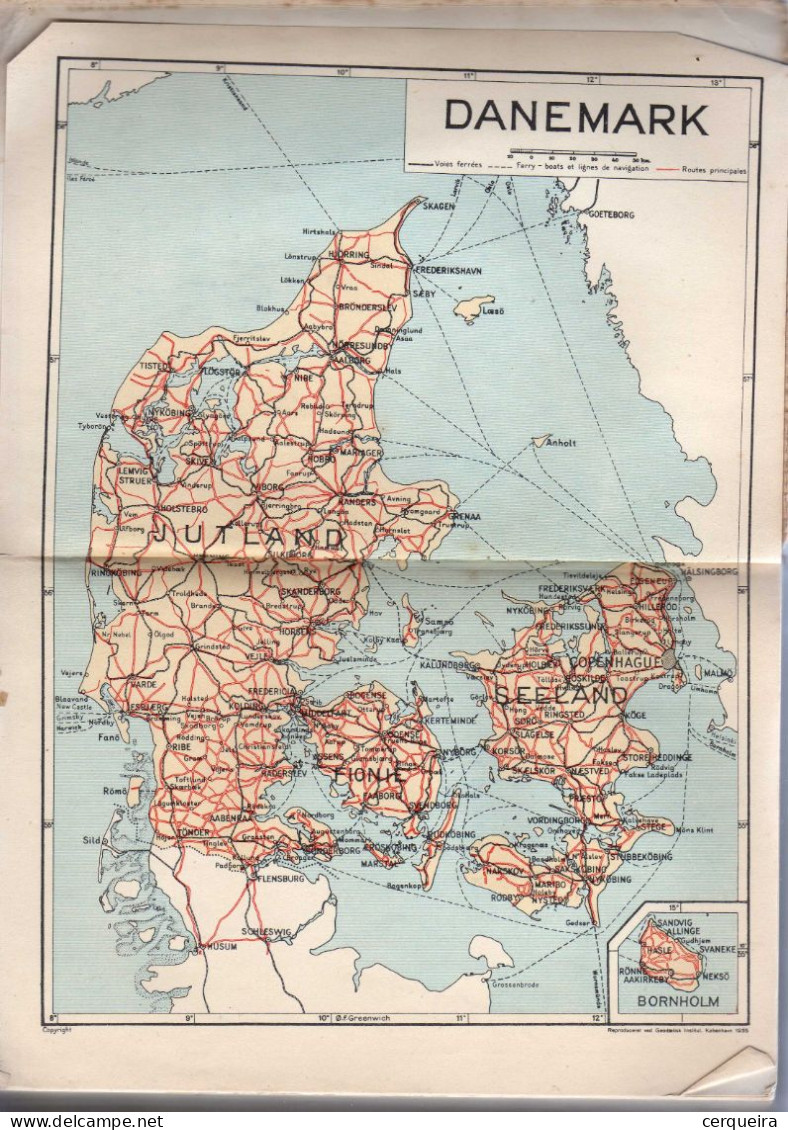 LE DANEMARK - Langues Scandinaves