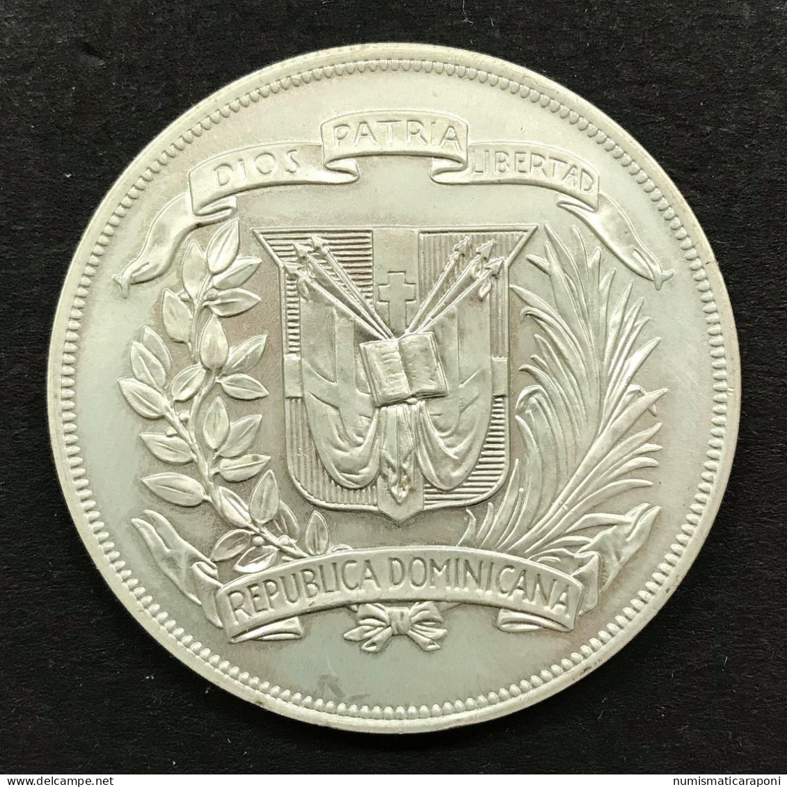 REPUBBLICA DOMINICANA 1 PESO 1974 UNC E.016 - Dominikanische Rep.