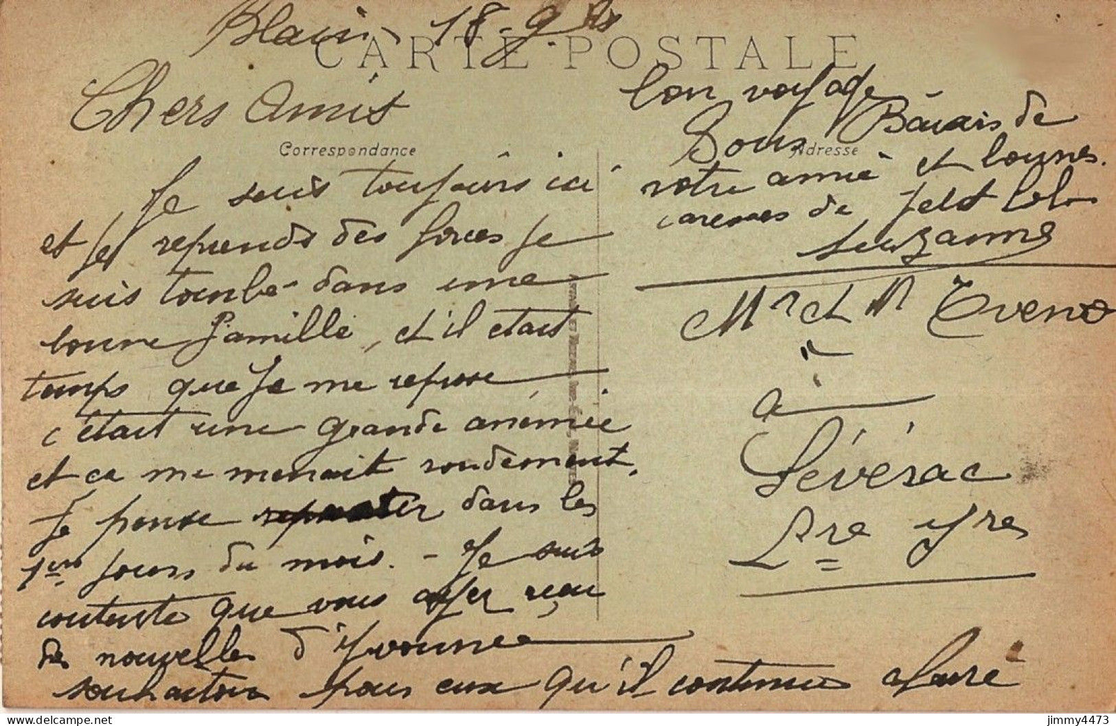 CPA - Env. De  BLAIN - Le Rond Point De La Forêt Du GAVRE Au Clair De Lune En 1921 - N° 18 - Edit. Artaud - Le Gavre