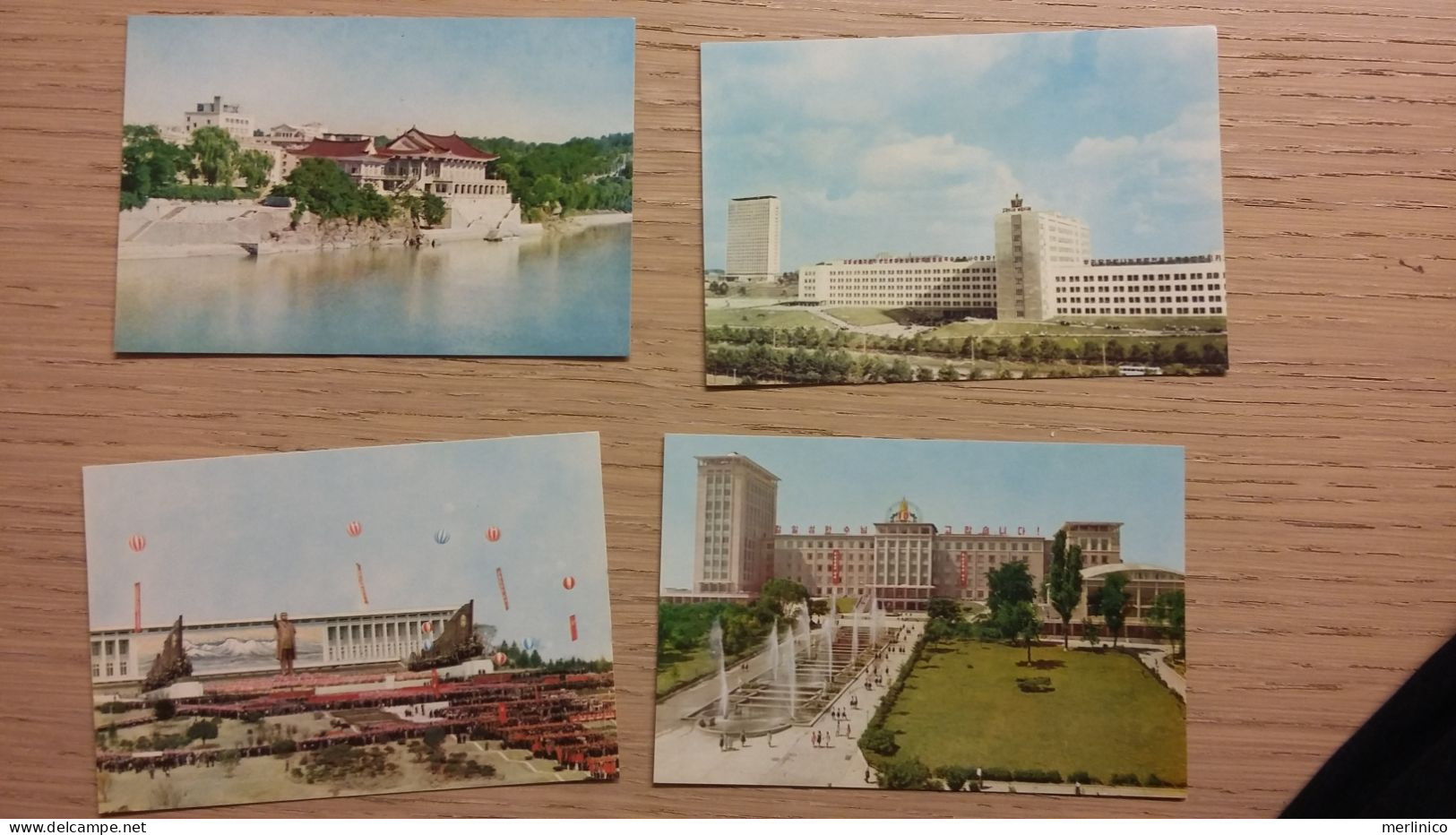 North Korea, Pyongyang, Postcard Set, 1972, 14 Psc - Corea Del Norte