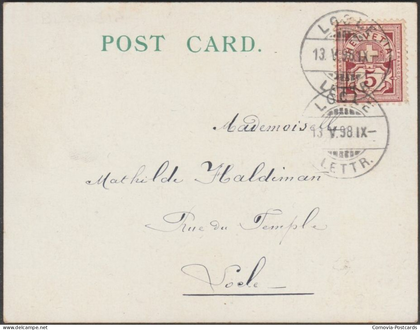 Court Card - Multiview, Windsor, Berkshire, 1898 - Gerhard Blümlein Postcard - Windsor