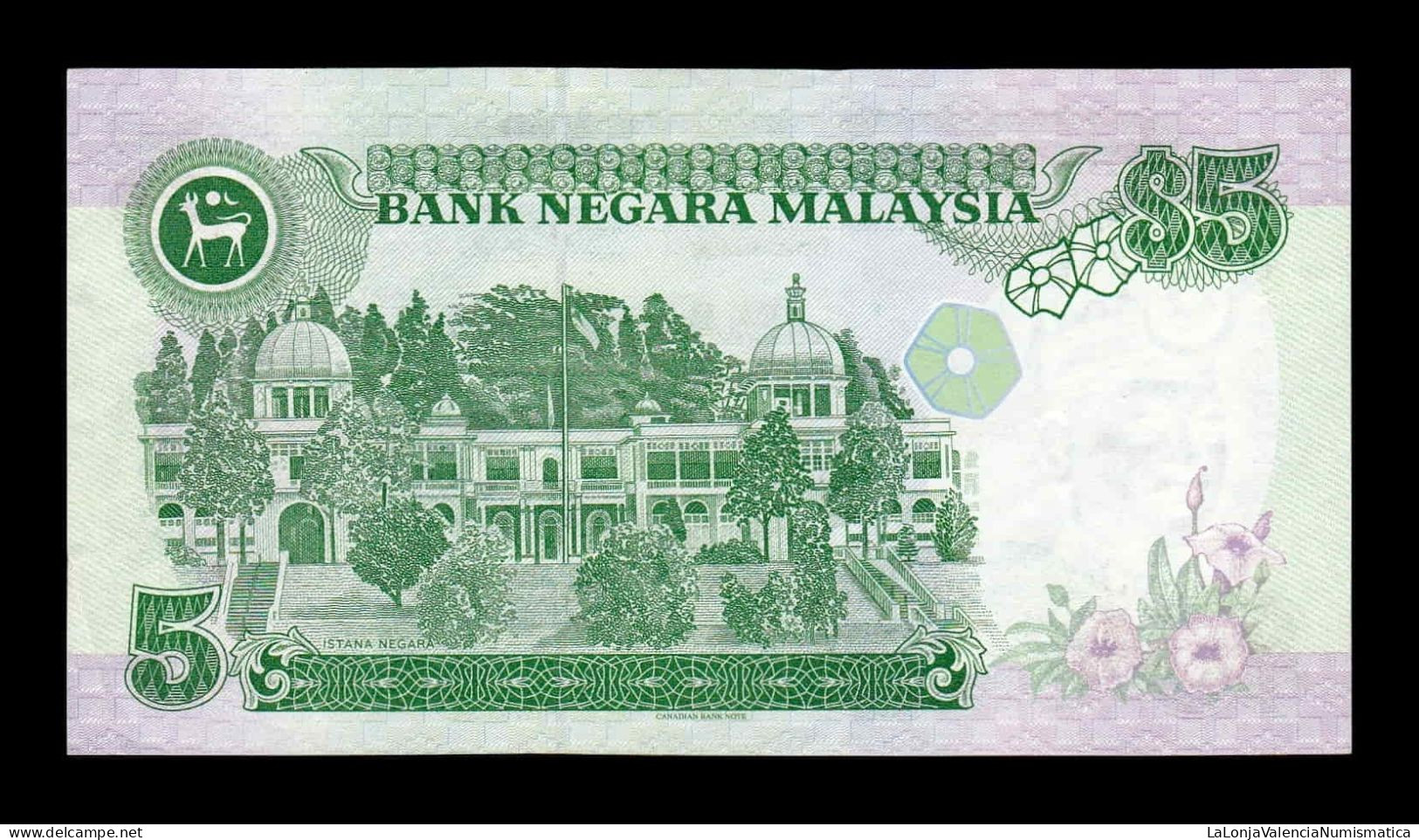 Malasia 5 Ringgit ND (1998) Pick 35A Sc Unc - Malesia