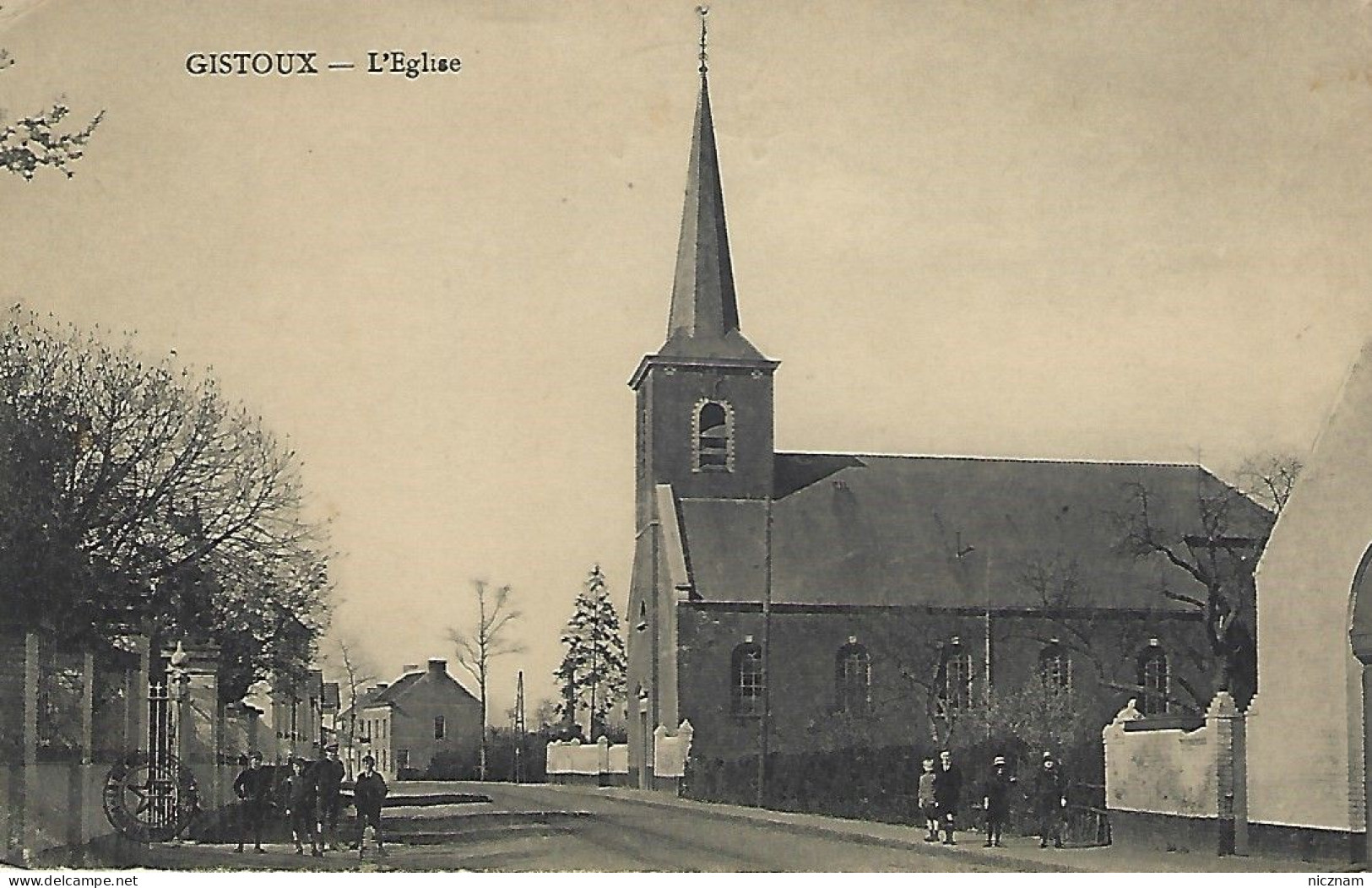 CPA Gistoux - L'Eglise - Chaumont-Gistoux