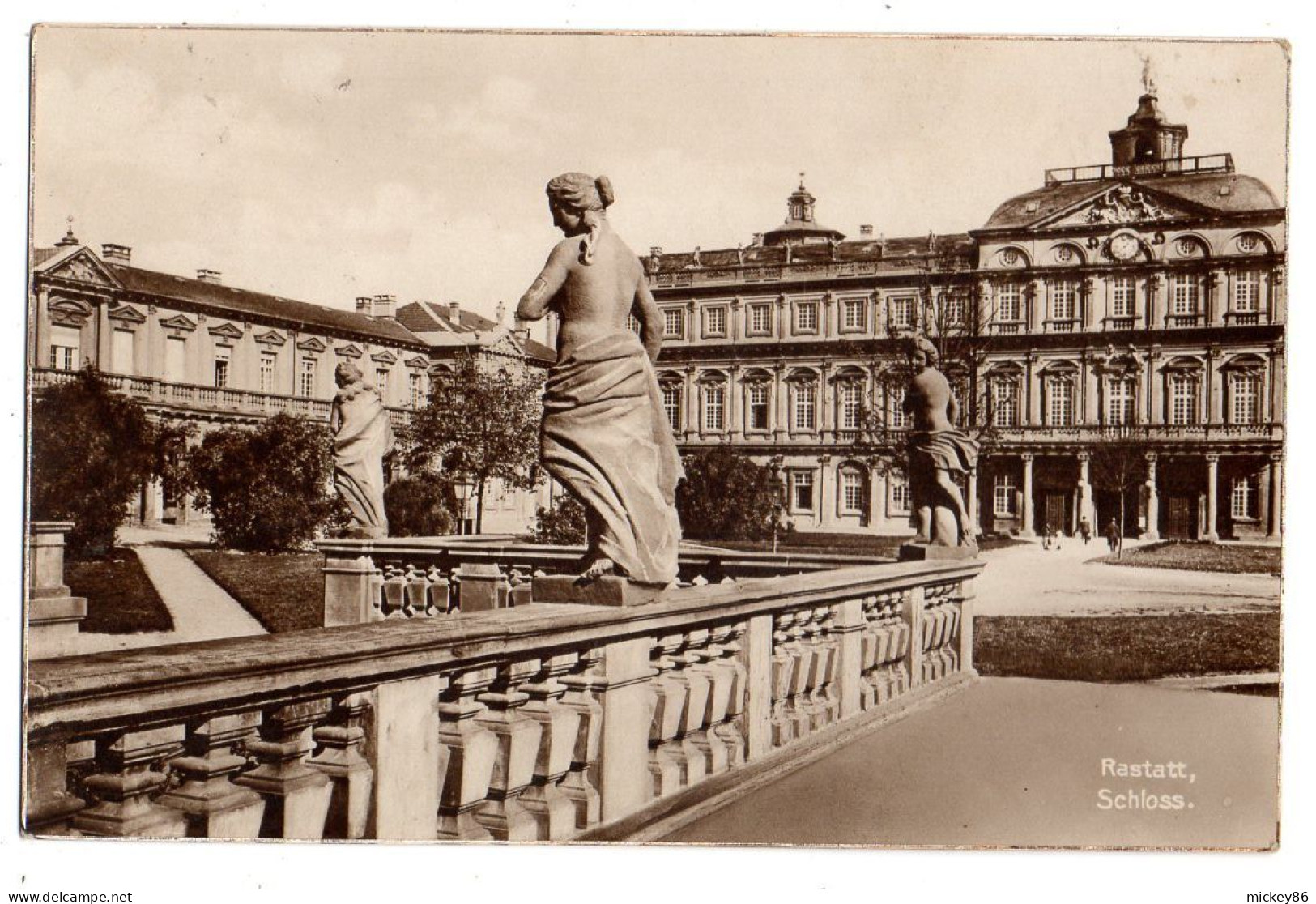 Allemagne-- RASTATT ---1921---Schloss    éd Karl Holzer - Rastatt