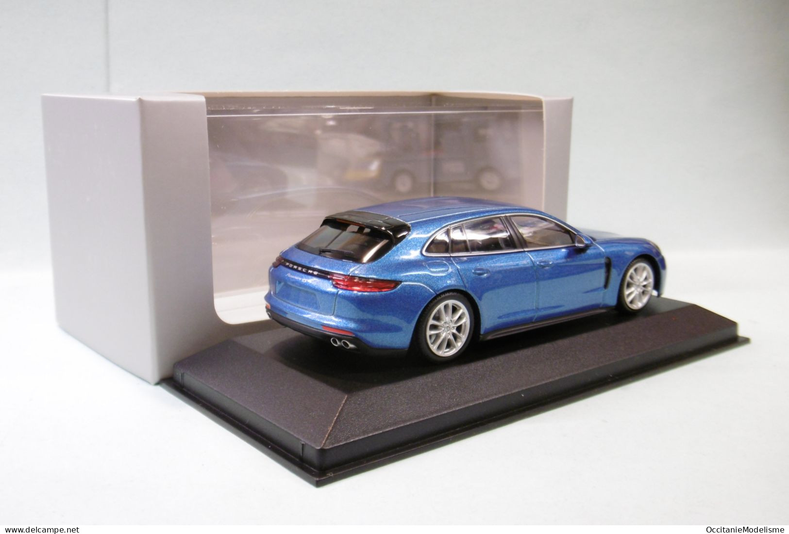 Minichamps - PORSCHE PANAMERA 4S Diesel Bleu Métallisé Neuf NBO 1/43 - Minichamps