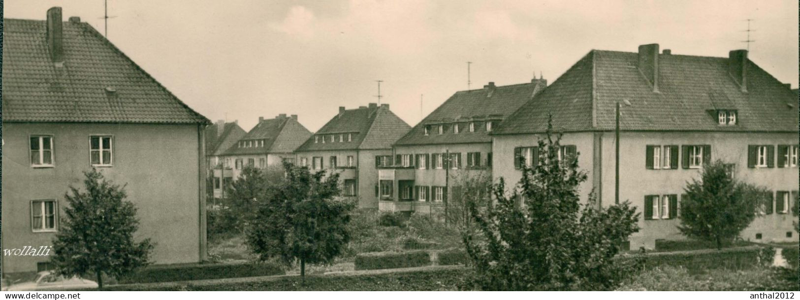 Rar Wohnhäuser Bahnhofssiedlung Stalinplatz Kölleda Kr. Sömmerda 15.6.1960 Nr. 9/2196 - Soemmerda