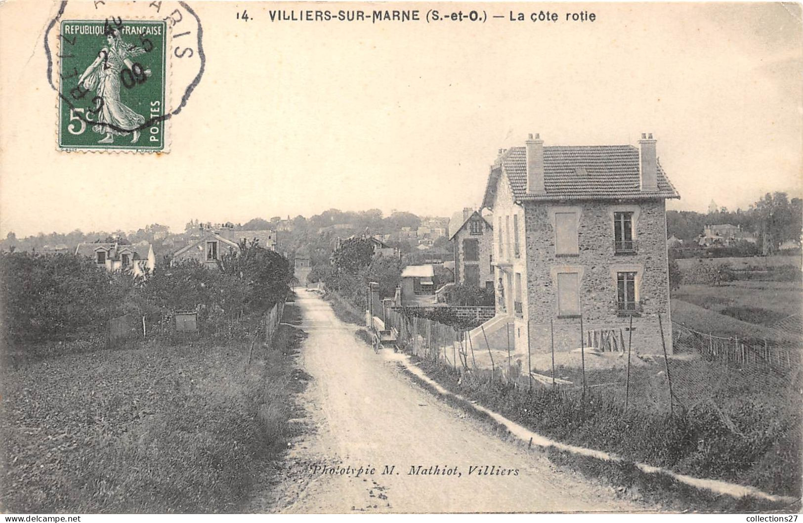 94-VILLIERS-SUR-MARNES- LA CÔTE ROTIE - Villiers Sur Marne