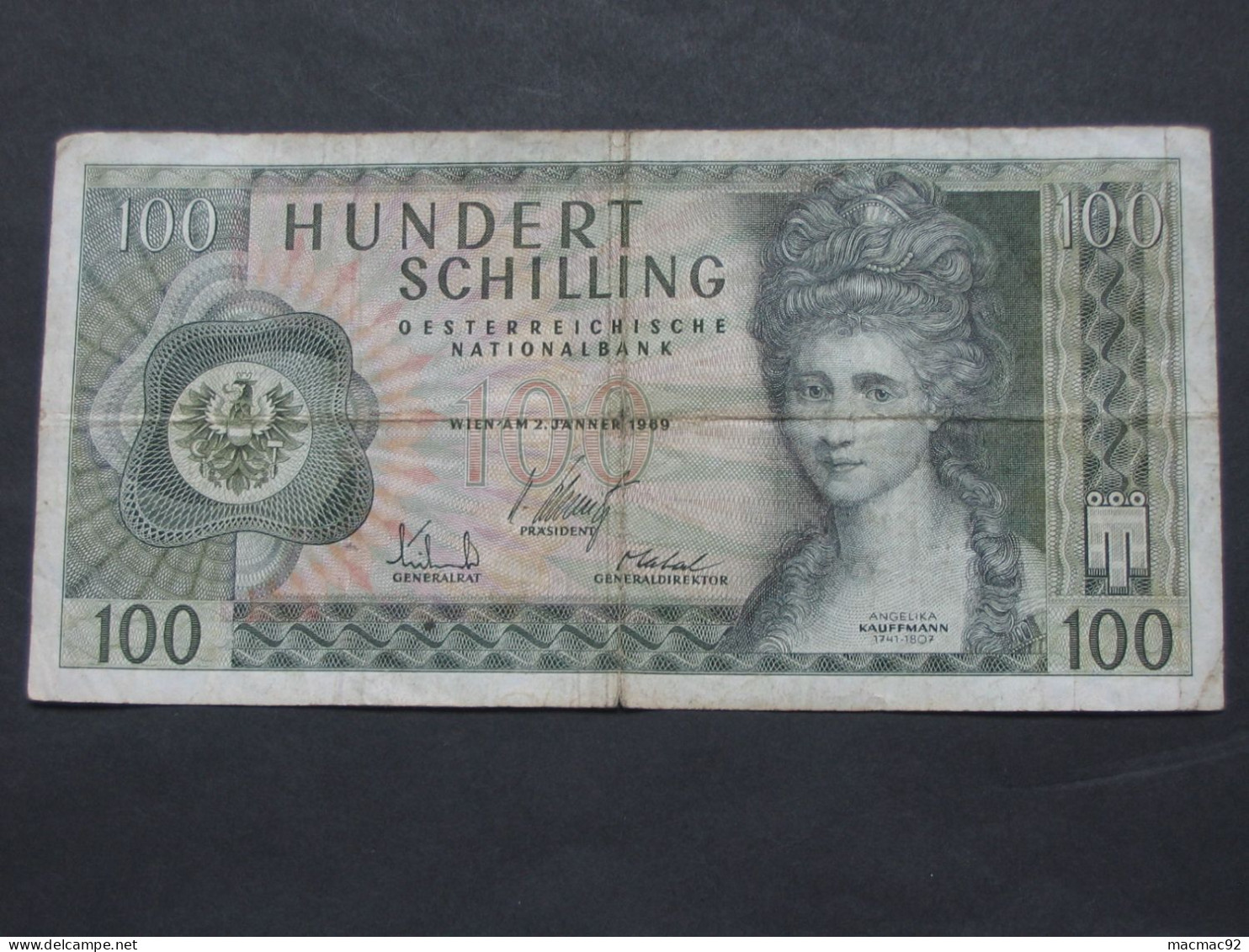 Autriche - 100 Hundert Schilling 1969 - Oesterchische Nationalbank    **** EN ACHAT IMMEDIAT **** - Autriche