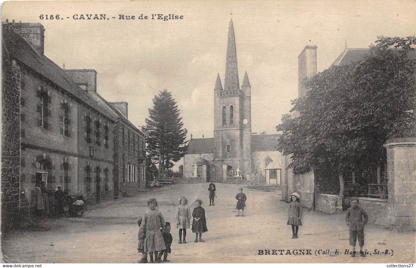 22-CAVAN- RUE DE L'EGLISE - Altri & Non Classificati