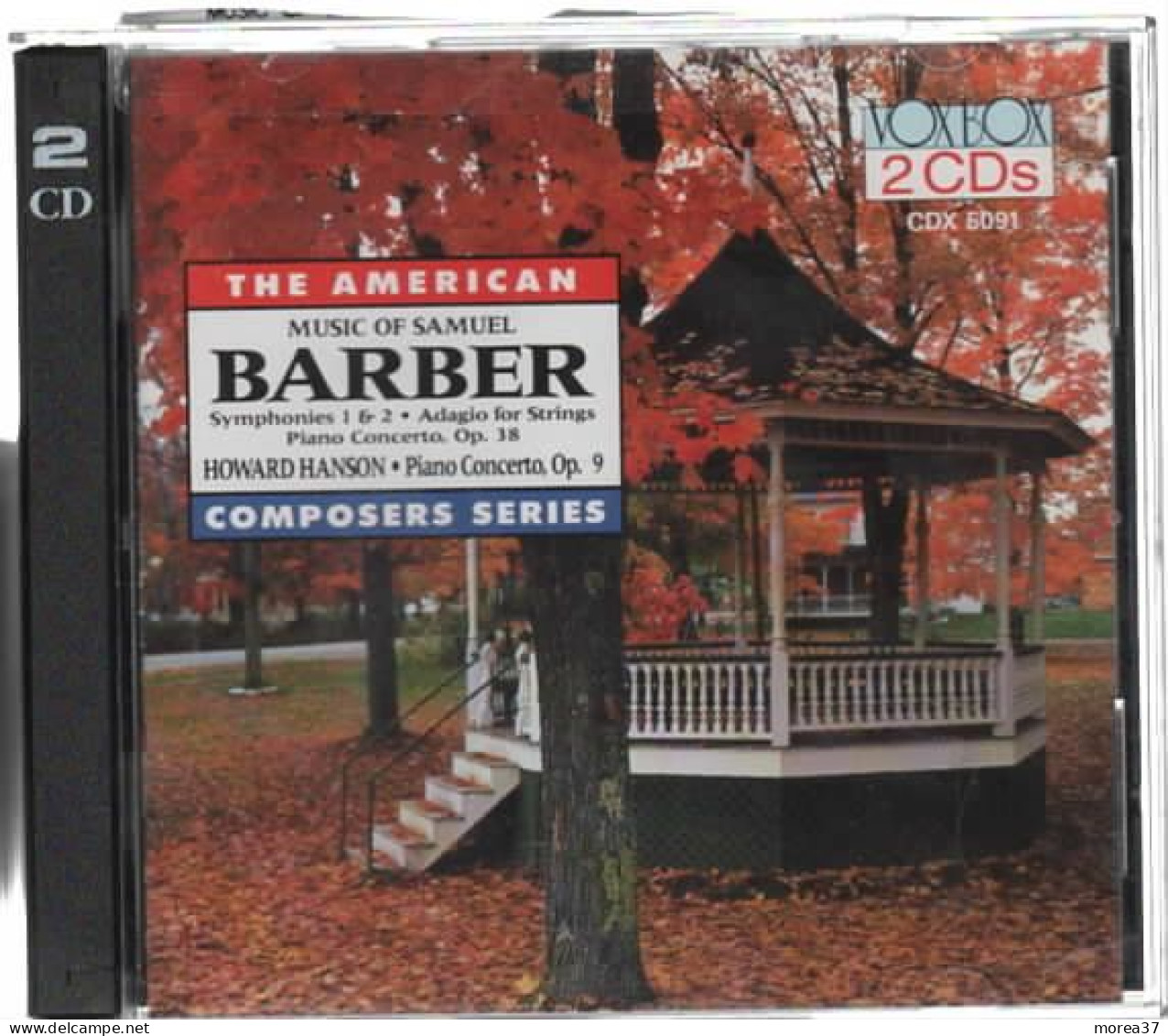 Music Of SAMUEL BARBER   ( 2 Cds) - Autres - Musique Anglaise