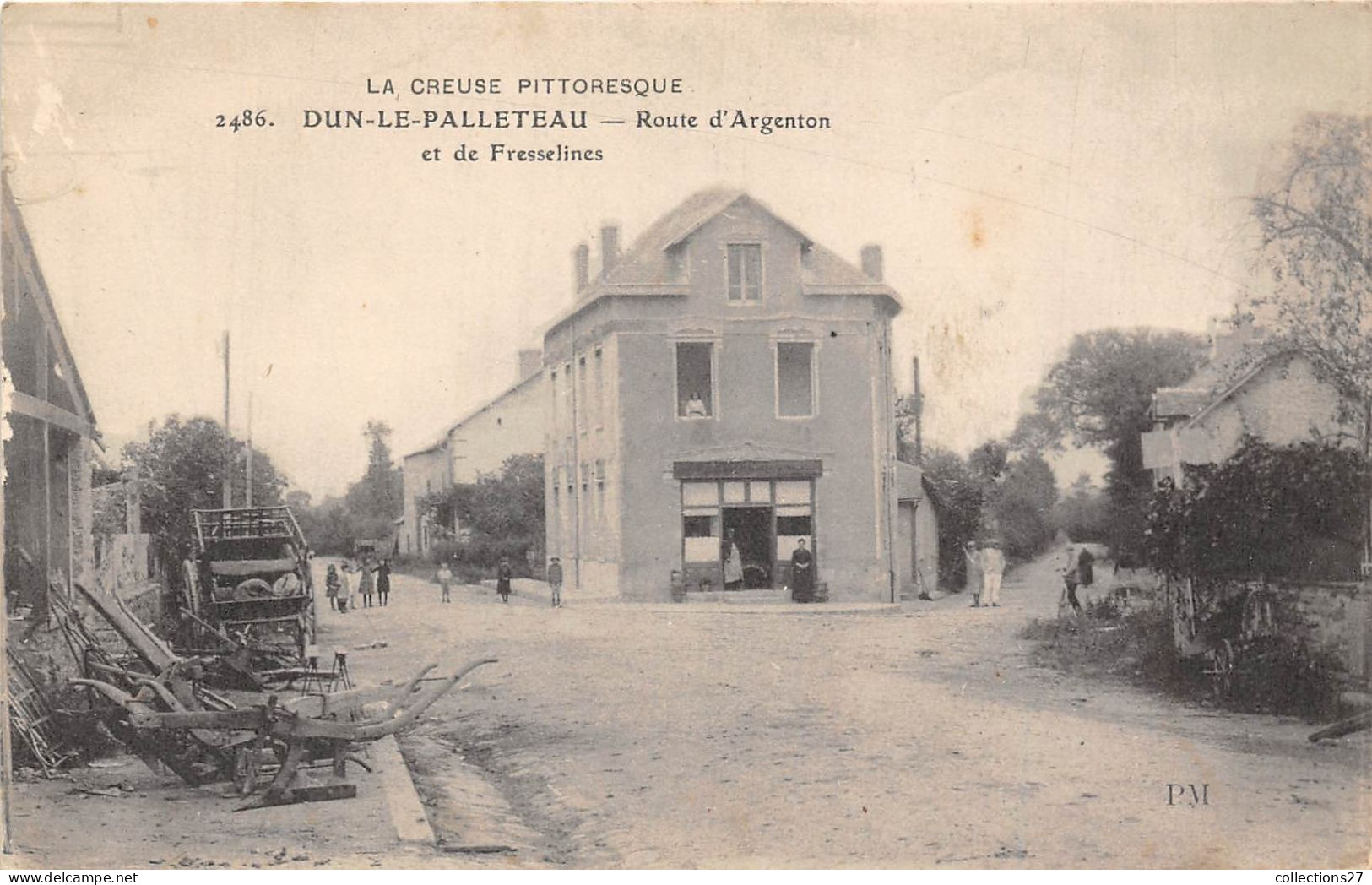 23-DUN-LE-PALLETEAU- ROUTE D'ARGENTON ET DE FRESSELINES - Andere & Zonder Classificatie