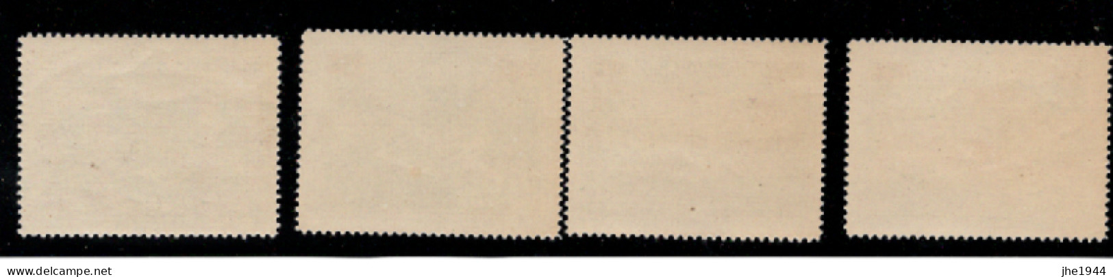 Grece Poste Aérienne N° 1 à 4 ** Neufs Série Hydravions - Unused Stamps
