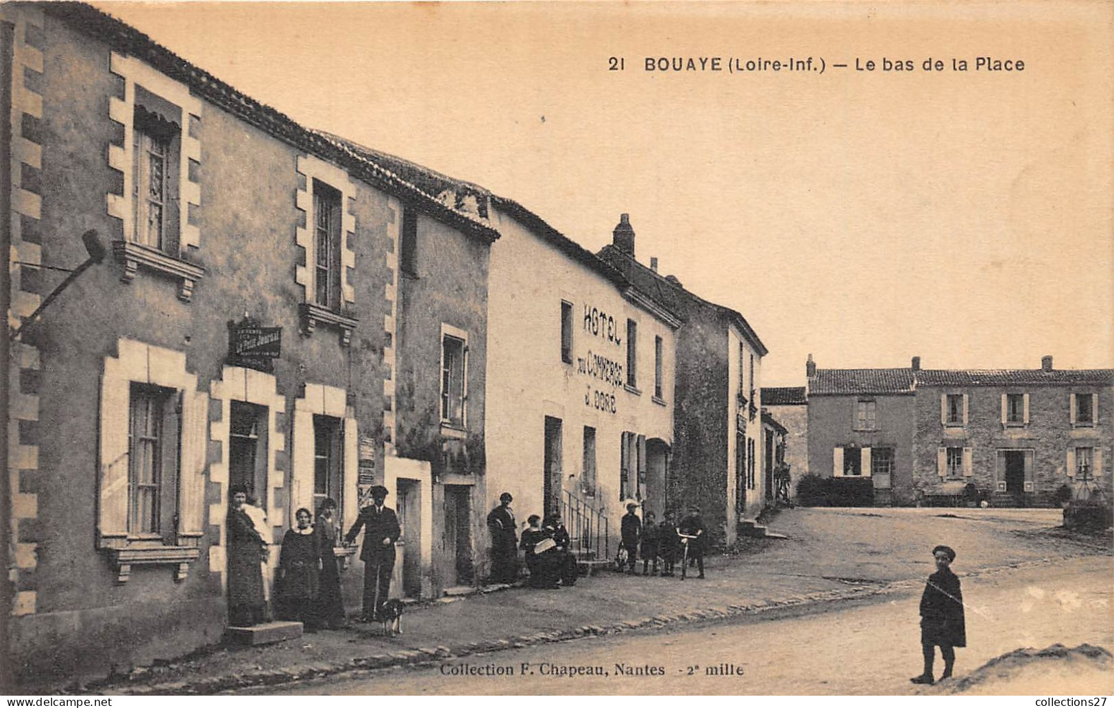 44-BOUAYE- LE BAS DE LA PLACE - Bouaye